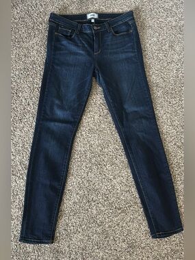 PAIGE Women's Deep Indigo Skinny Jeans